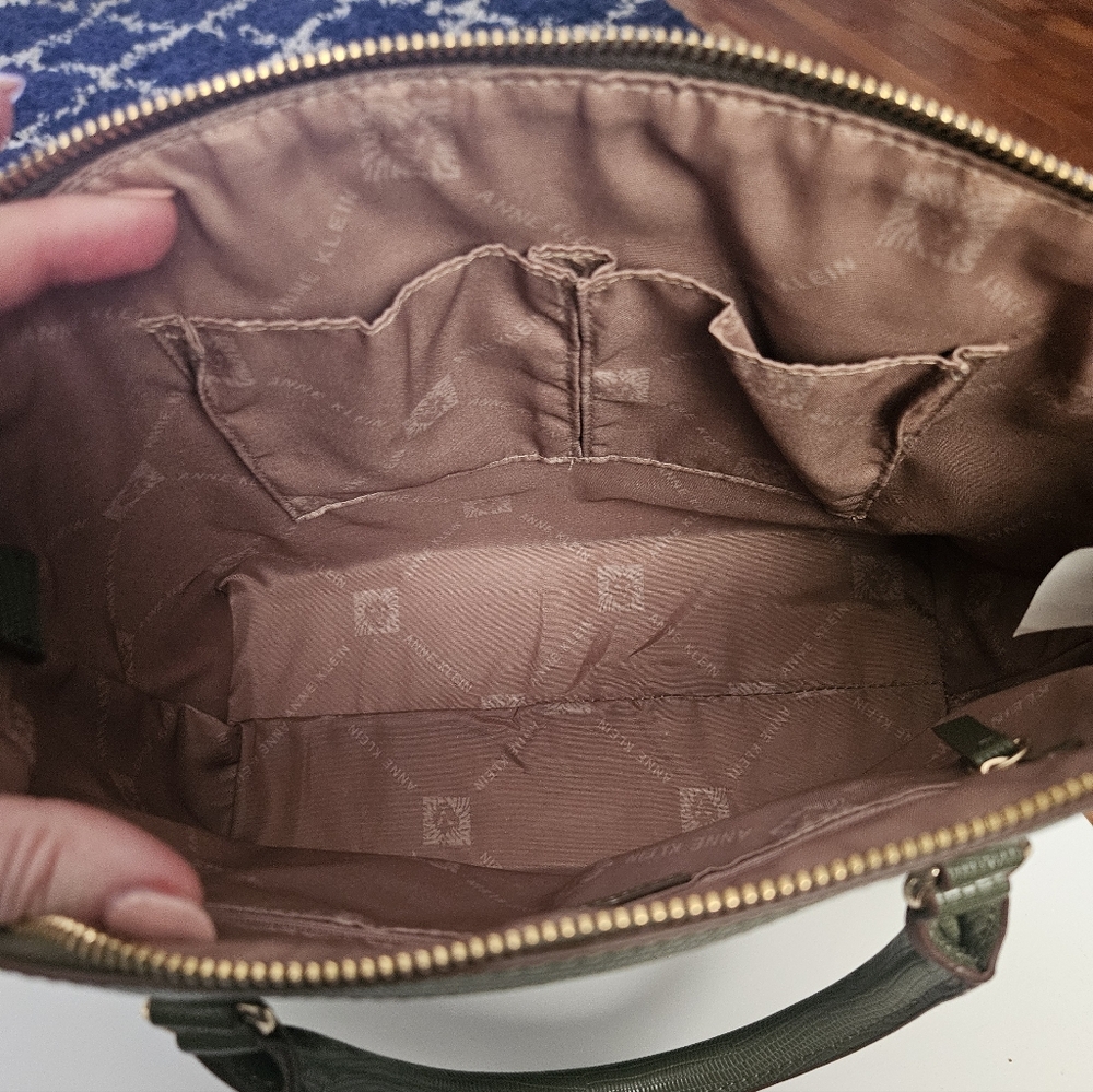 Anne Klein Dome Satchel Handbag & Wallet - Set - Picture 9 of 16